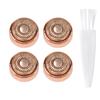 Generation 2 Replacement Heads for Flawless Facial Hair Remover, Replacement Heads for Finishing Touch Flawless Facial Hair Remover Gen 2,Facial Hair Remover Heads with Cleaning Brush for Women,4 Pack view 1