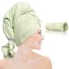Chloven Large Microfiber Hair Towel Wrap for Women - Ultra Absorbent & Anti-Frizz Hair Drying Towel - Quick-Dry Hair Turbans Wrap Towels for Women Curly Hair - Multipurpose Bath Towel Alternative view 1