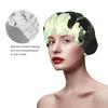 Skateboard Shower Cap Reusable Double Layered Bath Cap Waterproof Hair Cap with Elastic Band Bathing Hat Spa Salon Shower Hat for Women Men view 4