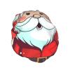 Cute Christmas Man Shower Cap Reusable Double Layered Bath Cap Waterproof Hair Cap with Elastic Band Bathing Hat Spa Salon Shower Hat for Women Men view 2