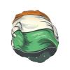 Flying Irish Flag Shower Cap Reusable Double Layered Bath Cap Waterproof Hair Cap with Elastic Band Bathing Hat Spa Salon Shower Hat for Women Men view 2