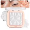 evpct Pearl White Silver Face Highlighter Makeup Shimmer Glitter Diamond Sparkly Highlighters Makeup Palette Powder for Face Body Cheek Skin iluminadores iluminador de jos maquillaje luminizers E01 view 1