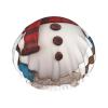 Sign Snowman Shower Cap Reusable Double Layered Bath Cap Waterproof Hair Cap with Elastic Band Bathing Hat Spa Salon Shower Hat for Women Men view 1