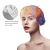 Abstract Nature Landscape Shower Cap Reusable Double Layered Bath Cap Waterproof Hair Cap with Elastic Band Bathing Hat Spa Salon Shower Hat for Women Men view 4