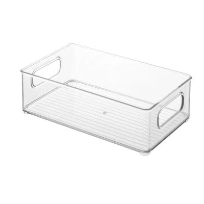 2Pcs Acrylic Makeup Organizers, Makeup Organizer Stackable Multifunction Desk Organizer Large Makeup Desk Organizer Clear Bathroom Organizer Countertop