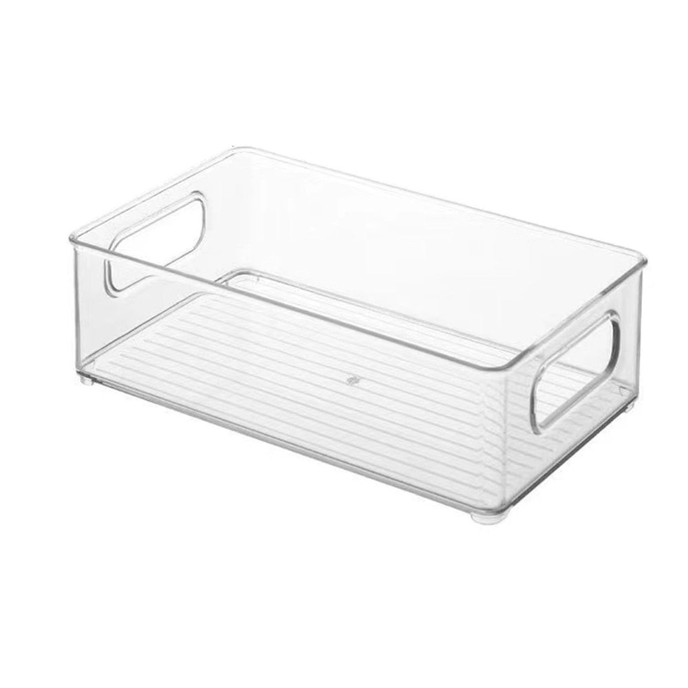 2Pcs Acrylic Makeup Organizers, Makeup Organizer Stackable Multifunction Desk Organizer Large Makeup Desk Organizer Clear Bathroom Organizer Countertop