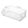 2Pcs Acrylic Makeup Organizers, Makeup Organizer Stackable Multifunction Desk Organizer Large Makeup Desk Organizer Clear Bathroom Organizer Countertop view 4