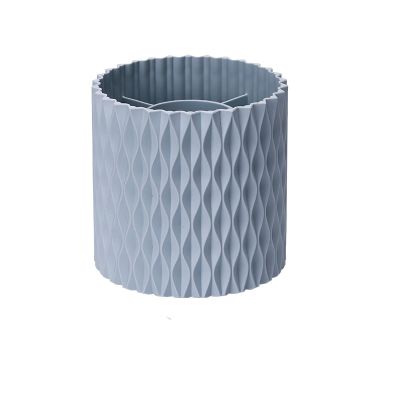 360 Rotating Large Capacity Makeup Brush Bucket Portable Brush Storage Box BaBAYAJIAZel Lipstick Eyebrow Pencil Eyeshadow Brush Dustproof Pen Holder, Light blue (rotatable)