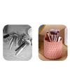 360 Rotating Large Capacity Makeup Brush Bucket Portable Brush Storage Box BaBAYAJIAZel Lipstick Eyebrow Pencil Eyeshadow Brush Dustproof Pen Holder, Light blue (rotatable) view 2