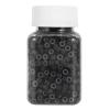 1000PCS Micro Link Beads 5mm for Hair Extensions, Silicone Lining s Hair Extension Tool (5mm)(Dark Brown) view 1