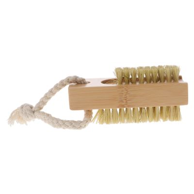 Ipetboom Double-sided Nail Brush Fingernail and Toenail Cleaner Soft Bristles for Gentle Scrubbing for Manicure Routine and Nail Care Salon