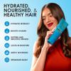 3Tenx HydraRevive Hair Mask For Dry, Dull Hair Hydrates, Smooths, Nourishes, Restores Volume & Shine Salon Grade, Color Safe, Heat Protection Paraben & Sulphate Free 250 ml (Pack of 1) White view 4