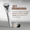 ALBEAUT 201 Angled Foundation Brush for Flawless Makeup Application Professional Liquid, Cream Powder Foundation Brush with Dense Bristles - Contoured for Precise Blending and Buffing view 2