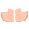 Jiyucen Heel sleeve silicone anti-crack heel socks chapped heel foot Protector gel protective sleeve, Uniform size view 3