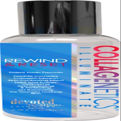 Devoted Creations Collagenetics Illuminate Rewind & Reset - Skin Contouring Hydrating and Energy Optimizing Spray