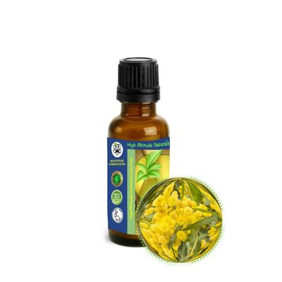 Cassie Sweet (Acacia Farnesiana) Absolute Essential Oil - Russian Mimosa (Mimoza) - Therapeutic, Pure, Undiluted, Uncut - Aromatherapy, Perfumery, Cosmetics, Skin Care, Massage - 30ml (1oz)