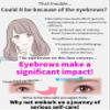 [Co-developed by Beauty Professionals] Eyebrow Scissors Eyebrow Cut Hair Removal Set Ladies Men's Brand: FINEON (Pink) view 4
