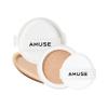 Amuse SEOUL Ceramic Skin Perfector Cushion Foundation Refill ([Refill] 03 HONEY) | Long-lasting, Lightweight, Semi-matte, Flawless Coverage, Hypoallergenic, Korean Beauty, Vegan(15g / 0.52 oz.) view 1