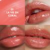 Amuse SEOUL Daisy Flower Dew Tint 01 LA VIE EN CORAL | 35% High-moisture Water Tint, Long-lasting, Vitamin E Acetate, Moisturizing, No Peel Off, Lip Treatment, Non Sticky, Korean Lip Tint for Dry Lips view 2