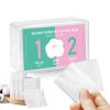 ICOTLE Square Makeup Cotton Pads, 100 Thick and 400 Ultra-Thin, Soft, Lint-Free Pads for Makeup Removal, Toner Application and Daily Skincare view 1