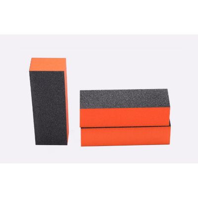 Nail Buffers, Mini Buffer Block Nail Buffer for Nails Professional Manicure Tool Grit Nail Buffing Blocks, Manicure File Blocks Set for Home and Salon Use (Orange)