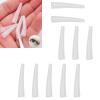 10PCS Tweezers Cover, Grafting Eyelashes Tips Covers, Transparent Plastic Elbow Tweezers Antidust Nonslip Eyelashes Grafting Tool Eyelashes Grafting Accessories view 1