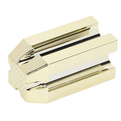 4 in 1 Eyebrow Pencil Sharpener Multifunctional Portable Eyebrow Cosmetic Sharpening Auxiliary Tool Gold