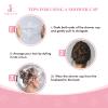 Shower Cap Disposable 18.1 Inch 40PCS, Plastic Shower Cap for Women Waterproof Bath & Bathing Accessories, Home & Travel Essentials view 3