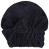 MAYOUTH Microfiber Hair Drying Towels Head wrap with Bow-Knot Shower Cap Hair Turban hairWrap Bath Cap for Curly Long & Wet Hair Gift for Women Blackx2 view 4
