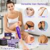 BLITZWAX Brazilian and Bikini Waxing Kit With 2.6lb Lavender and Cream Wax Beads, Hard Wax Warmer for Face, Legs and Body, At Home Hair Removal Kit, Beginner Friendly, Digital Fast Heating view 4