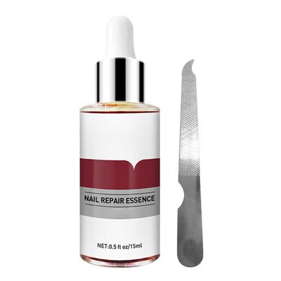 1PC Nail Treatment Nail Renewal Solution Toenails & Fingernails Nail Repairs Essential Oil Protects From Discoloration, Brittle And Cracked Nail(12ML) 111