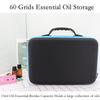 LGRFUXIN Essential Oil Storage, Holder Organizer Carrying Case, Essential Oils Box Holds 60 Bottles 10ml 15ml Bottle, Premium, Aromatherapy,Blue view 3