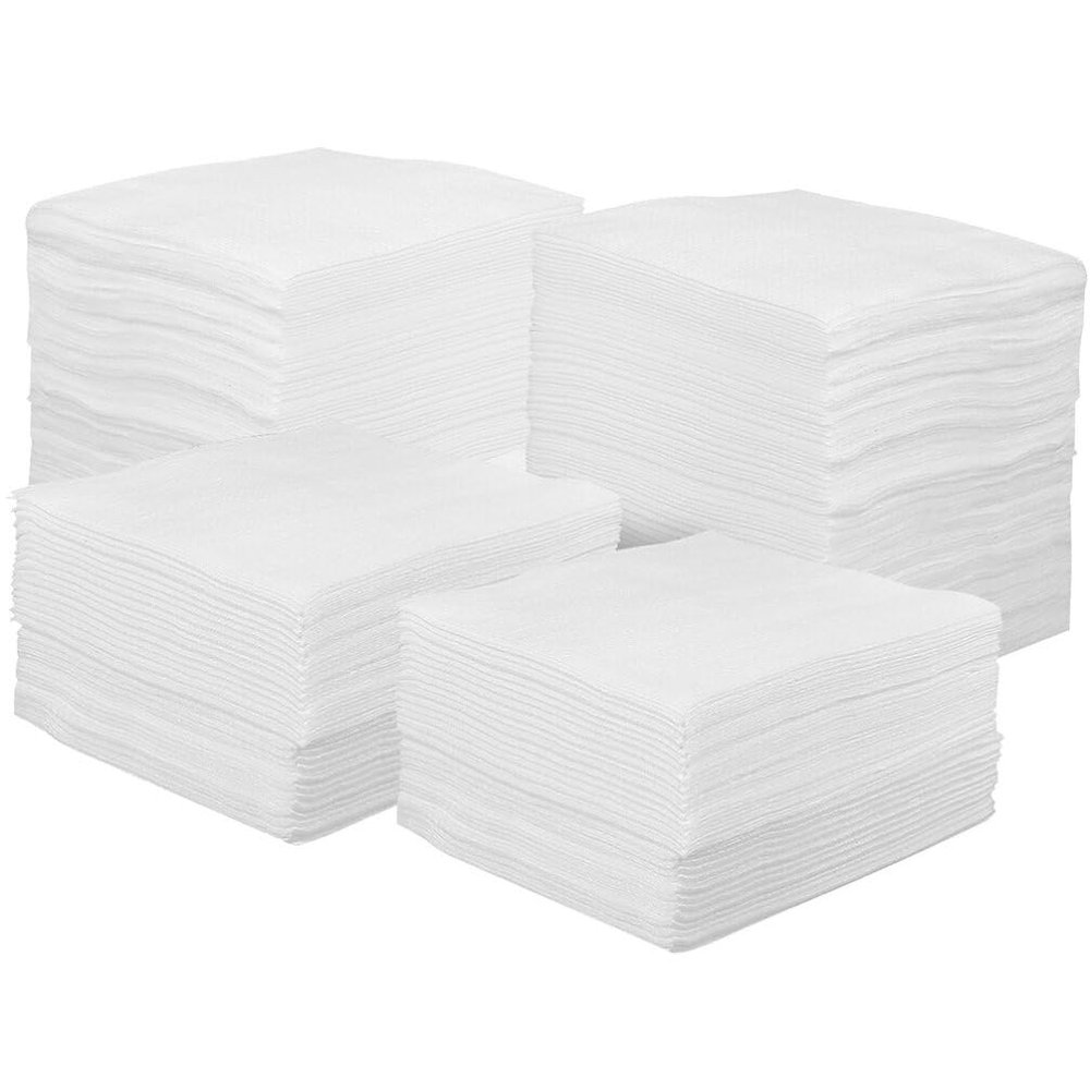 DIYEAH 400pcs Makeup Remover Pads Cleansing Pads Non-Woven Fabric Wet Dry Use Ideal for Travel
