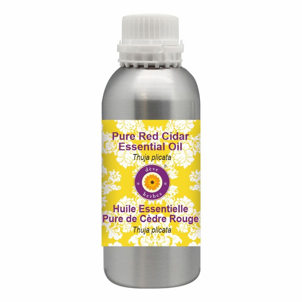 dve herbes Pure Red Cidar Essential Oil (Thuja plicata) Natural Therapeutic Grade Steam Distilled 630ml (21 oz)