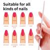 100/180 Grit Nail Files - 50 Pcs Grit Nail Files 100/180 for Acrylic Nails Files Bulk Double Sided Emery Board Reusable Files for Natural Nails view 4