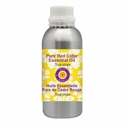 dve herbes Pure Red Cidar Essential Oil (Thuja plicata) Natural Therapeutic Grade Steam Distilled 300ml (10 oz)
