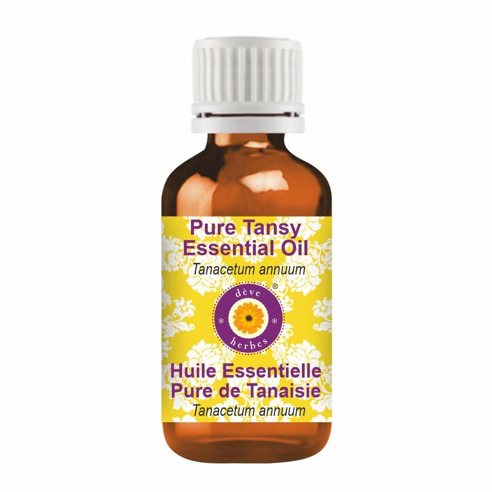 dve herbes Pure Tansy Essential Oil (Tanacetum annuum) Natural Therapeutic Grade Steam Distilled 2ml (0.06 oz)