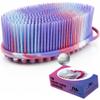 Silver Infused Silicone Body Scrubber Shower - Gentle Back Scrubber Soft Bristles - Avilana Premium Dual Sided Bath Brush Massage - Advanced Material Loofah Alternative - Gift Women Men view 1