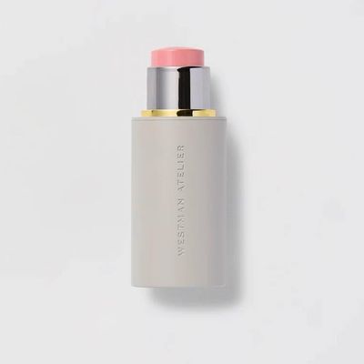 Westman Atelier Baby Cheeks Blush Stick - Coquette (Bright Pinky Peach). Full Size., 0.21 Ounce (Pack of 1)