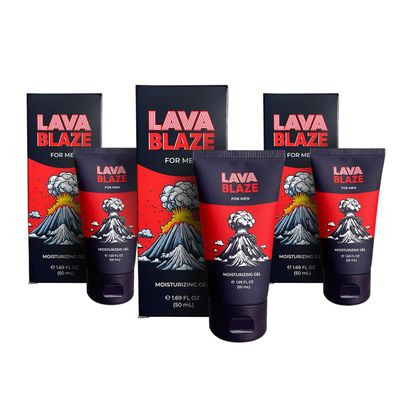 Lava Blaze | Moisturizing Gel | 1.69 Fl Oz | 3 Pack
