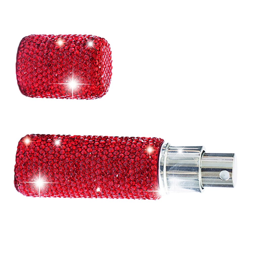 10ml Atomizer Travel Sub-bottling Portable Diamond Glass Refillable Perfumes Bottle Spray Cosmetic Container Travel Scent Bottle Refillable Travel Atomizer