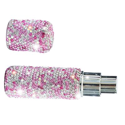 10ml Atomizer Travel Sub-bottling Portable Diamond Glass Refillable Perfumes Bottle Spray Cosmetic Container Travel Scent Bottle Refillable Travel Atomizer