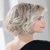Belle of Hope Mara Ray Stella Moddix Collection Petite/Average Wavy HD Synthetic Wig Mono Part 4pc Bundle: 4oz luxury Shampoo, Comb and 19 page guide (Silk Grey Mix) view 4