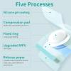 Baby Belly Navel Patches, Belly Button Shaper with Cotton Pads, Waterproof Umbilical Patch, Infant Essentials Must Haves (14PCS 10 * 10CM) view 3