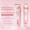 ENVGSOMP Silkglide Pro - 2024 Best Silk Glide Razor, Silk Glide Epilator Painless Hair Removal at Home, 2 in 1 Electric Shaver Razors for Women, Wet & Dry (Blue) view 3