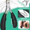 ONLYCT Feet Toenail Clippers Set Thick Ingrown Toe Nail Clippers Men Pedicure Clippers Toenail Cutters Nail Tools,Red Set,A view 4