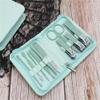 ONLYCT Tools Stainless Steel Manicure Set Nail Clippers Dead Skin Scissors Nail Groove Nail Tools,Green 10pcs view 1