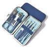 ONLYCT Nail Clippers Set Dead Skin Pliers Nail Cutting Nail Groove Manicure Tool Nail Tip Clipper,10 pcs Blue,A view 1