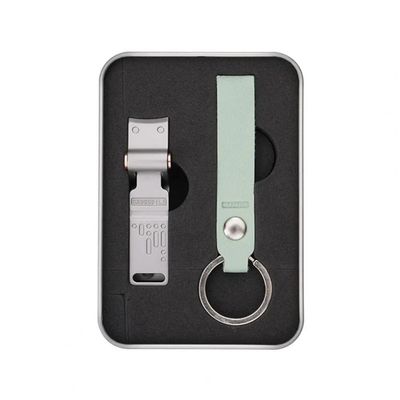 1 Set Fingernail Clipper Easy to Carry Toenail Clipper Ergonomic Design Extra Wide Jaw Opening Nail Clipper Nail Art Supplies, Green,A