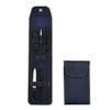 7/12Pcs Manicure Beauty Set Nail Clipper Nail Scissors Eyebrow Scissors File Double Pick Tweezers Household Tools,7PCS,Blue view 1